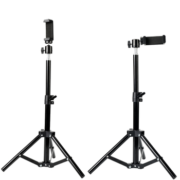 tripod for phone adjustable smartphone mount holder clip for iphone 11 pro max huawei mate 30 ite for samsung galaxy note10 plus